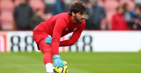 Alisson explains why he’s one of four Liverpool stars still at Melwood