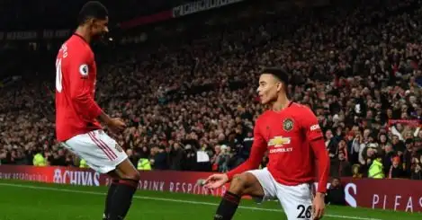 Man Utd 4-1 Newcastle: Front three fire for Red Devils