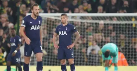 Norwich 2-2 Tottenham: Spurs blow chance to go fourth