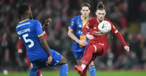 Liverpool 1-0 Shrewsbury: Strange own goal aids young Reds