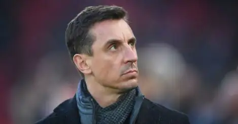 Neville tips Man Utd to finish above Liverpool in 2020/21