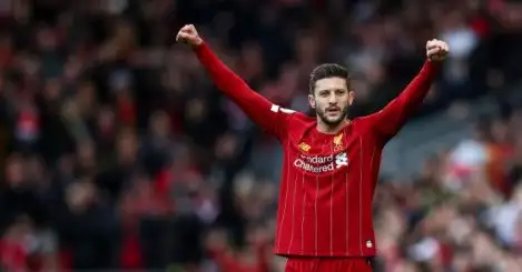 Liverpool talks at ‘advanced stage’ over Lallana extension