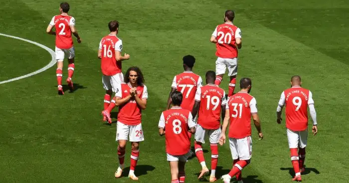 Arsenal players