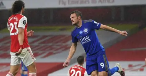 Arsenal 1-1 Leicester: Vardy snatches late draw after red