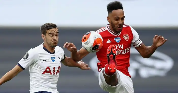 Winks Aubameyang Tottenham Arsenal F365