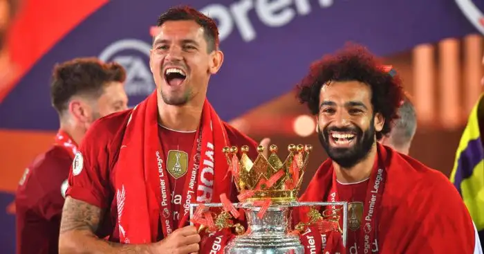 Dejan Lovren Mo Salah Liverpool