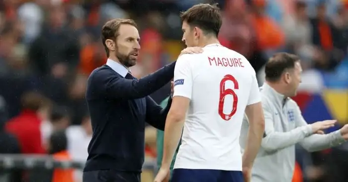 Gareth Southgate Harry Maguire England Man Utd