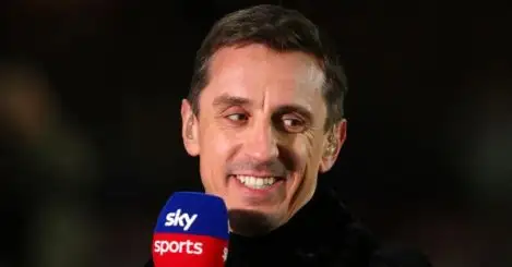 Neville predicts the next time Man Utd will win a Prem title