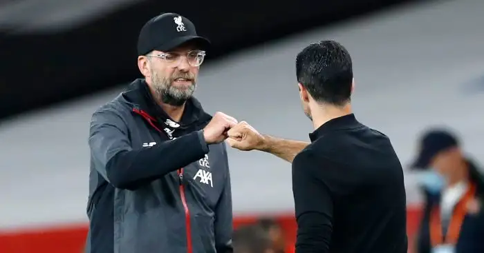 Klopp confesses ‘love’ for Arteta’s squad at Arsenal