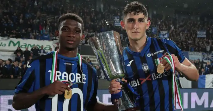 United fans react as Amad Diallo comes off the bench for Atalanta