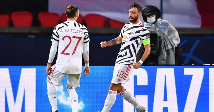 Bruno Fernandes in 20 top European scorers of 2020