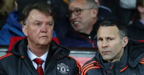 Giggs reveals LvG ‘punched’ him in bizarre first Man Utd meeting