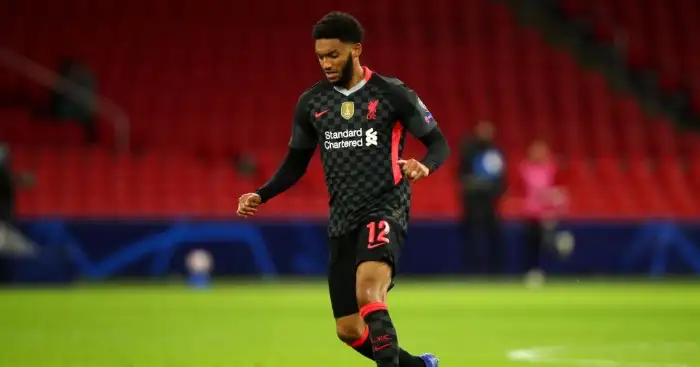 Liverpool defender Gomez leaves England squad due to knee injury