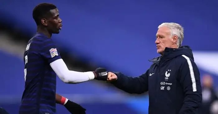 Deschamps: Pogba ‘can’t be happy’ with Man Utd backseat role