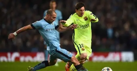 Man City would be ‘the best place for Messi’, says Zabaleta