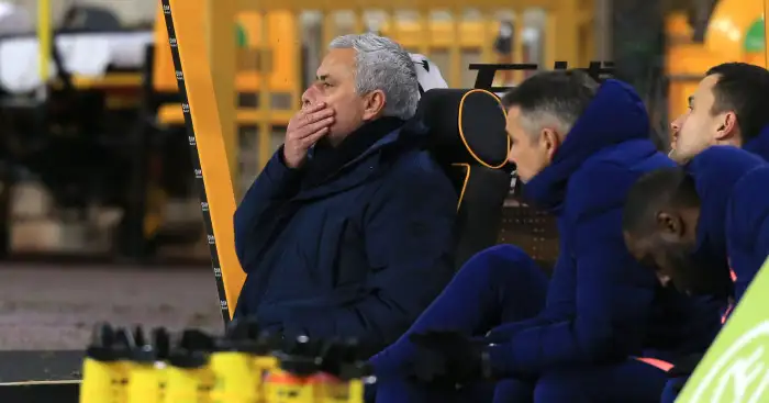 Jose Mourinho Wolves Tottenham