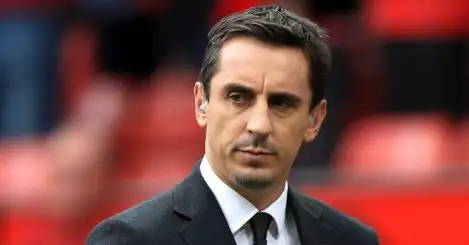 Neville suggests three Liverpool players are ‘not good enough’