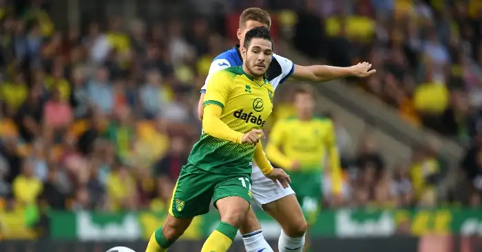Arsenal to offer two players plus cash for Norwich’s Buendia