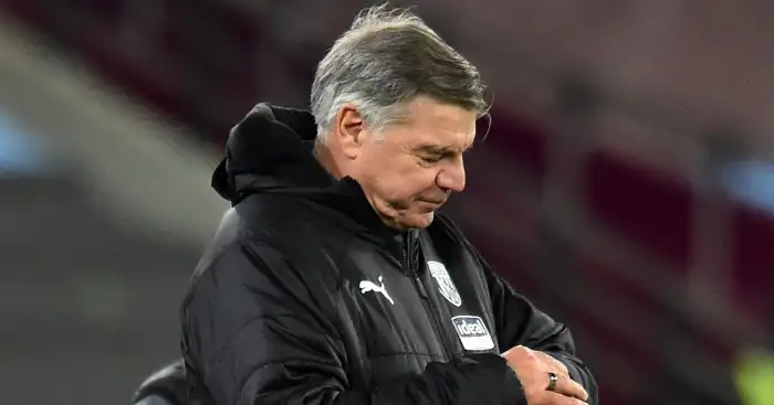 Early loser: Sam Allardyce, left with nothing but hope