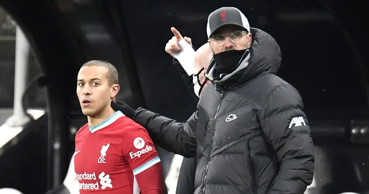 Klopp disagrees with Neville over Thiago at Liverpool