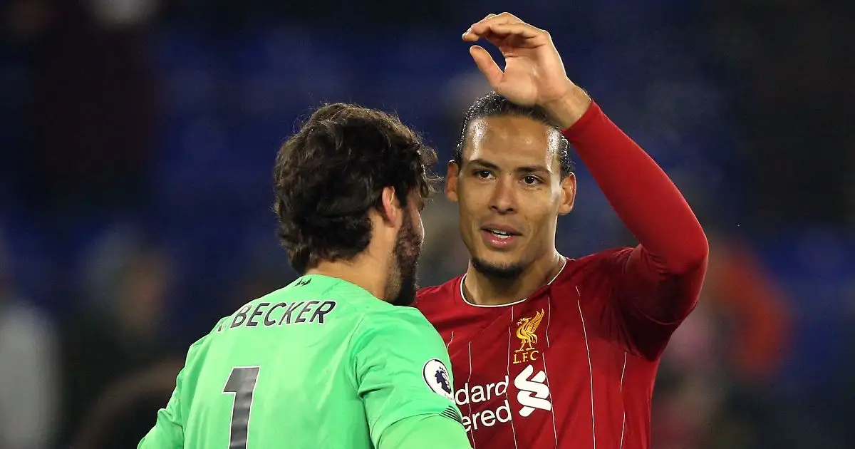 Pundit says Alisson must ‘stop thinking he is Van Dijk’