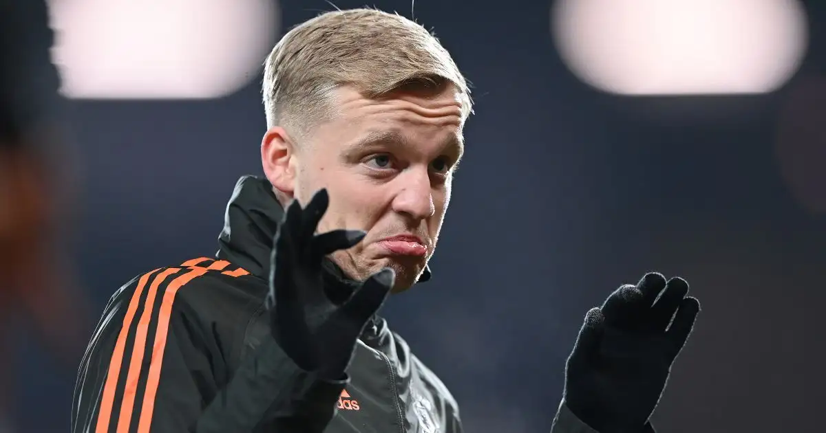 Donny van de Beek Man Utd