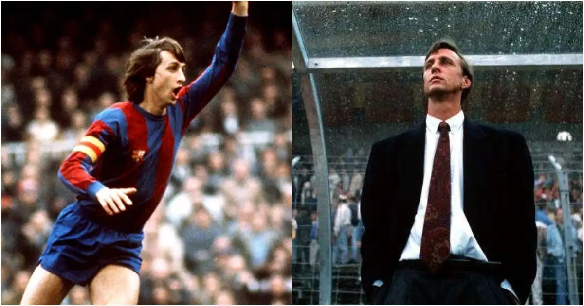 Johan Cruyff The total footballer who enacted the sport's greatest moment