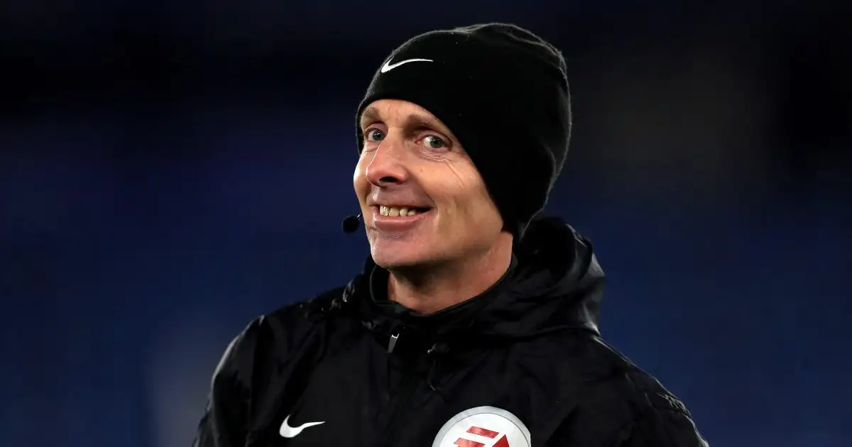 Dean returns to referee Burnley v West Brom after death threats
