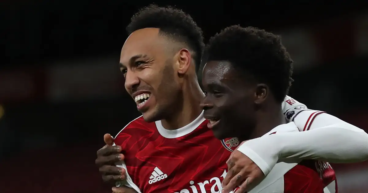 Pierre-Emerick Aubameyang Bukayo Saka