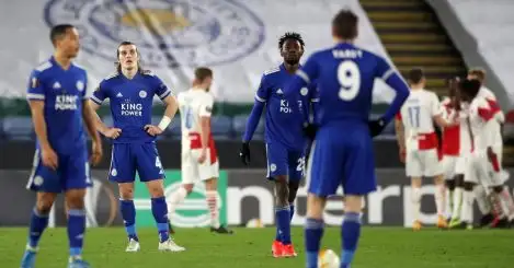 Leicester 0-2 Slavia Prague: Foxes suffer surprise defeat
