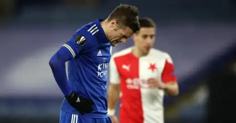 Leicester 0-2 Slavia Prague: Foxes suffer surprise defeat
