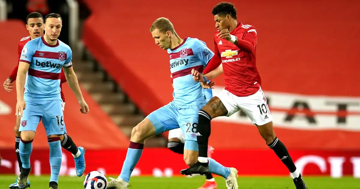 Manchester United 1-0 West Ham: Dawson own goal downs Hammers