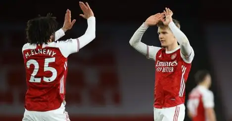 Arsenal players ‘wishing’ that Odegaard stays, says Elneny