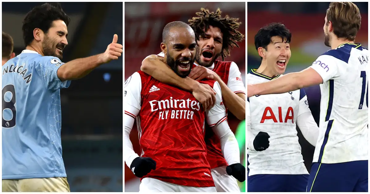 Premier League top scorers ranked by shot conversion