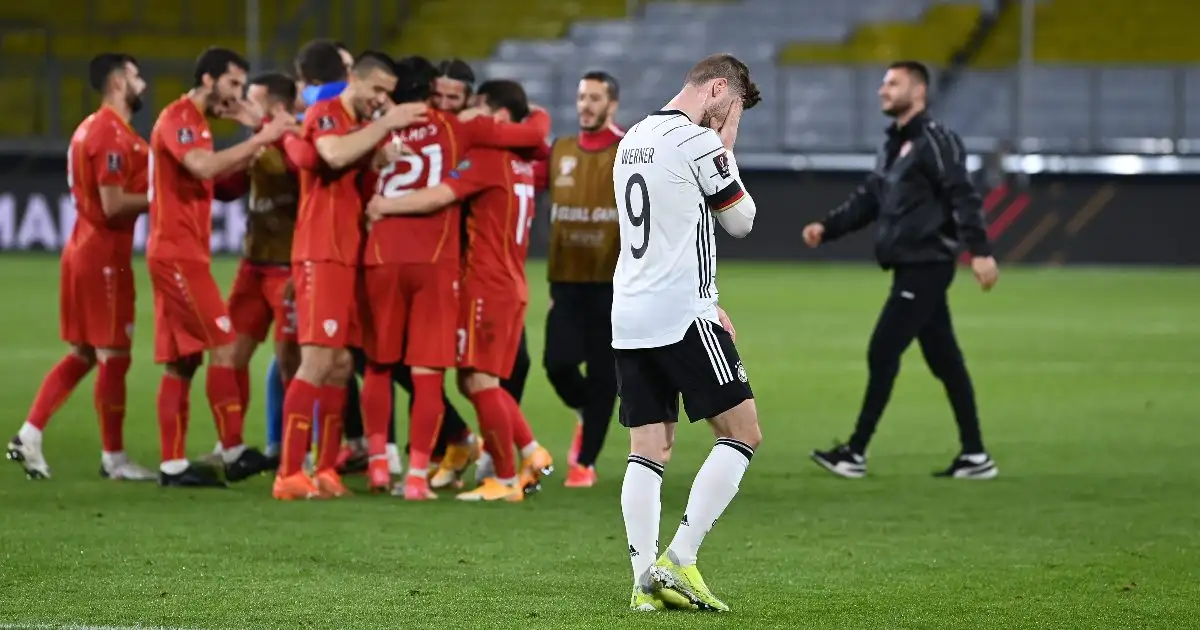 World Cup round-up: Germany suffer first qualifying defeat in 20 years