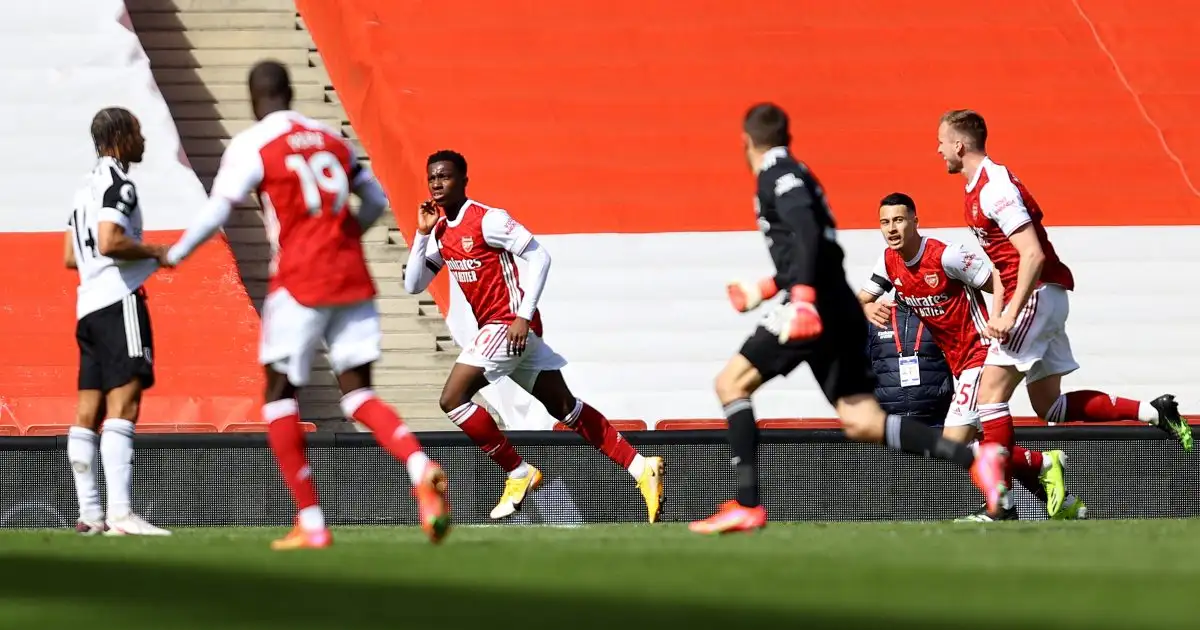 Arsenal 1-1 Fulham: Nketiah salvages a point late on