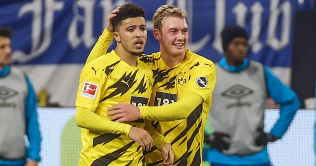 Jadon Sancho Julian Brandt Borussia Dortmund