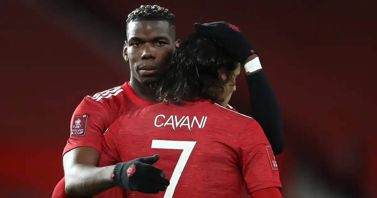 Cavani Pogba Man United
