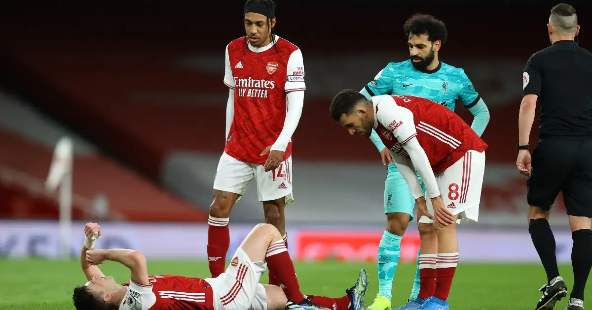 Arteta issues worrying Tierney and Lacazette injury updates