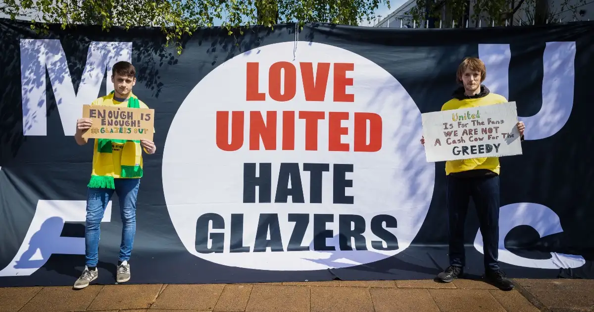 Glazer protests Man Utd F365
