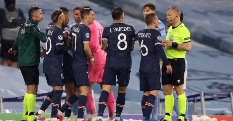 PSG players claim the ref vs Man City told them to ‘f**k off’