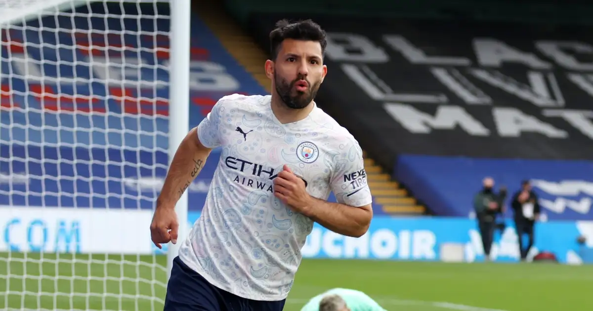 Sergio Aguero Barcelona Man City F365