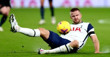 Early loser: Eric Dier, adding to his ‘painted narrative’