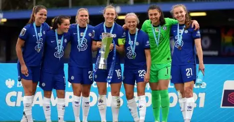 Chelsea thrash Reading 5-0 to clinch WSL title in style