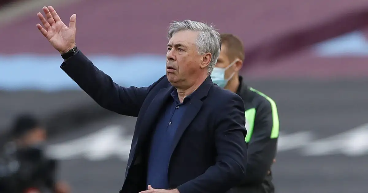Ancelotti: Everton had to beat West Ham to keep European hopes alive
