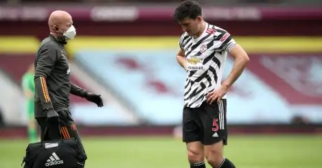 Maguire suffers ankle ligament damage ahead of Europa final