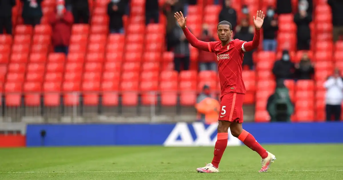 Wijnaldum ‘fights back tears’ at end of Liverpool ‘story’