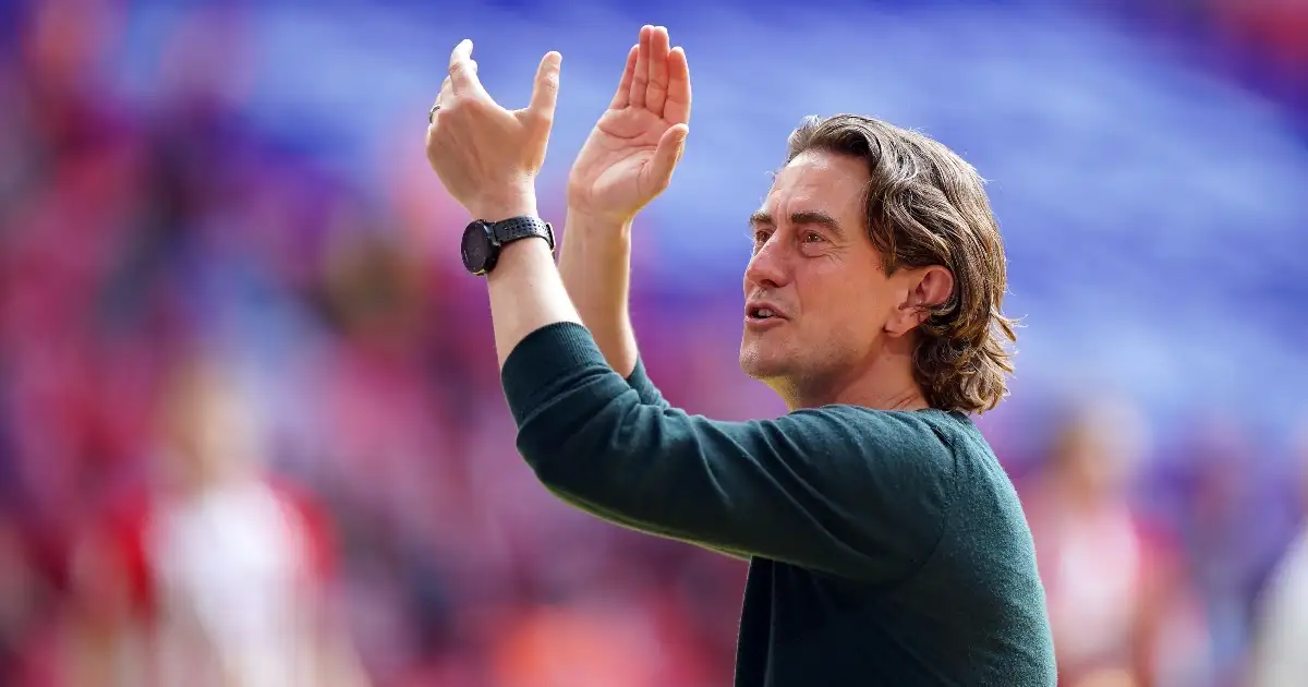 Frank hails ‘incredible’ Brentford stars after play-off win