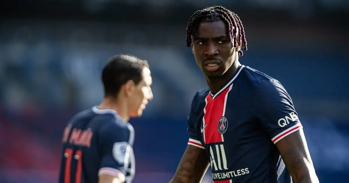 PSG request extended loan spell for Everton forward Kean