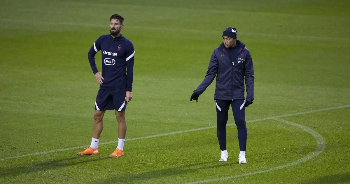 ‘Furious’ Mbappe talked out of angry defence after Giroud jibe